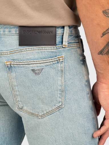 Slim jeans with worn effect - 3