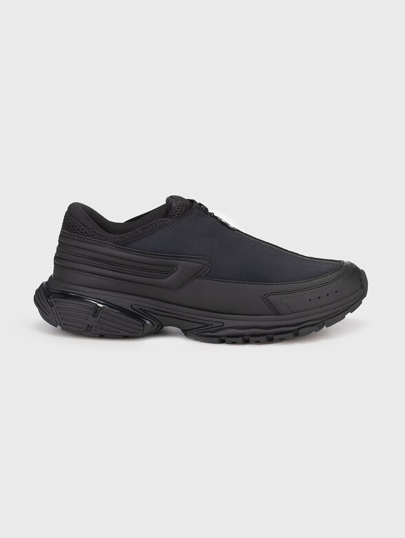 Black sneakers with zip - 1
