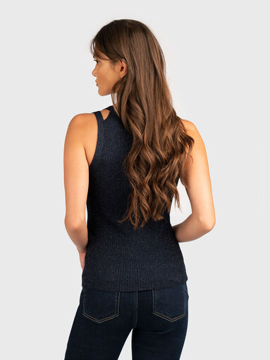 Knitted top with lurex threads - 3