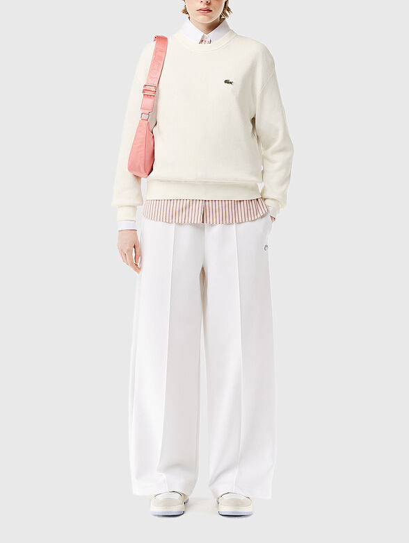 Sweater with embroidered logo  - 2