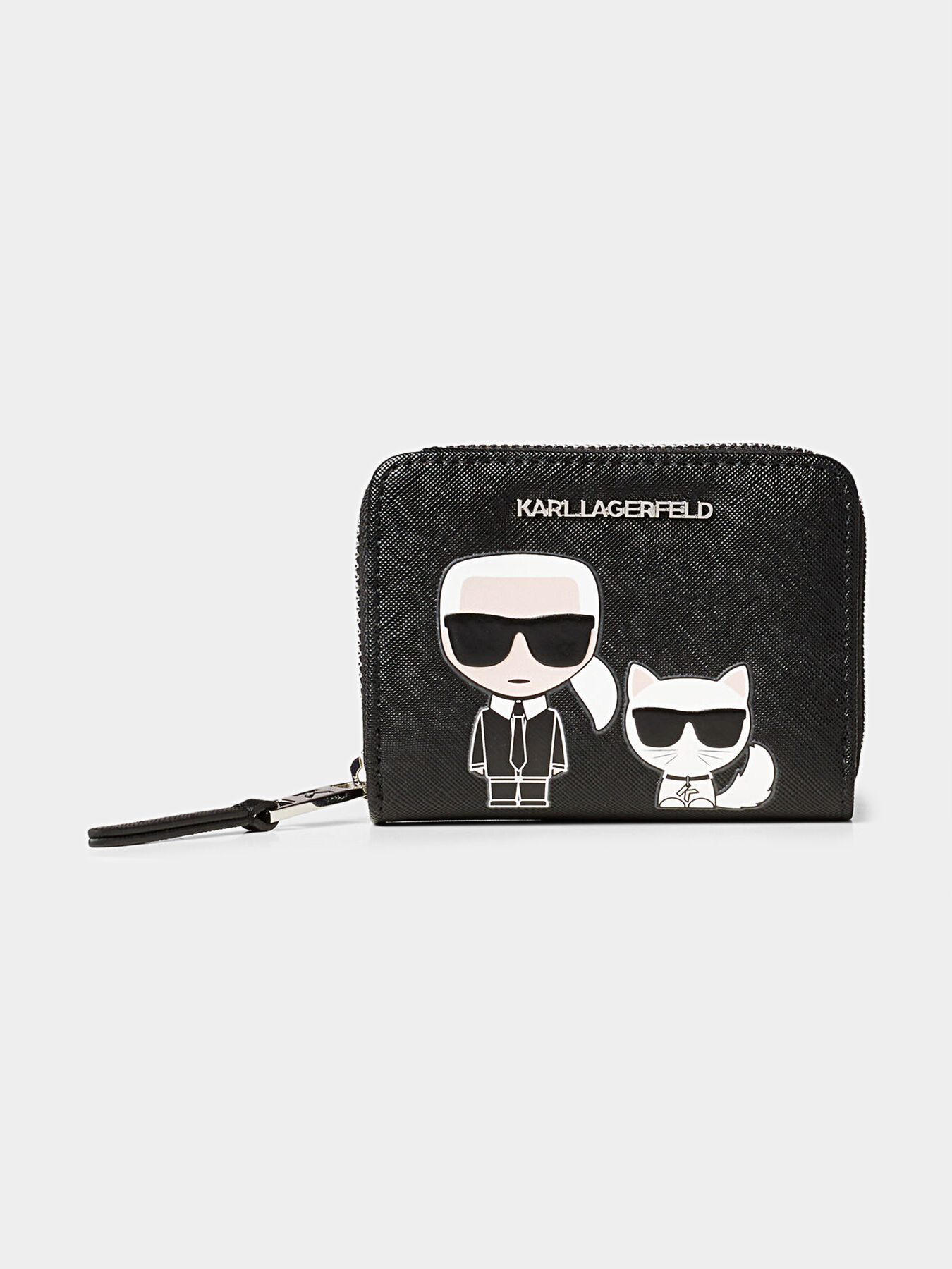 K/IKONIC small wallet with zipper brand Karl Lagerfeld —  Globalbrandsstore.com/en