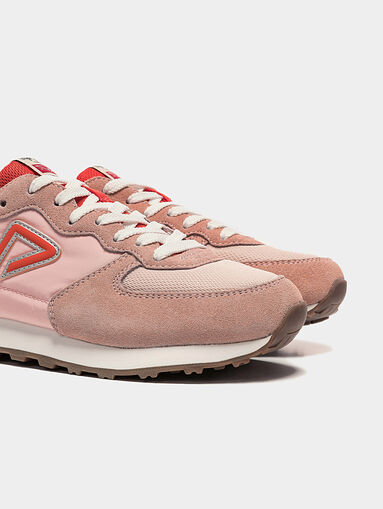 KLEIN ARCHIVE Combined running shoes in coral - 3