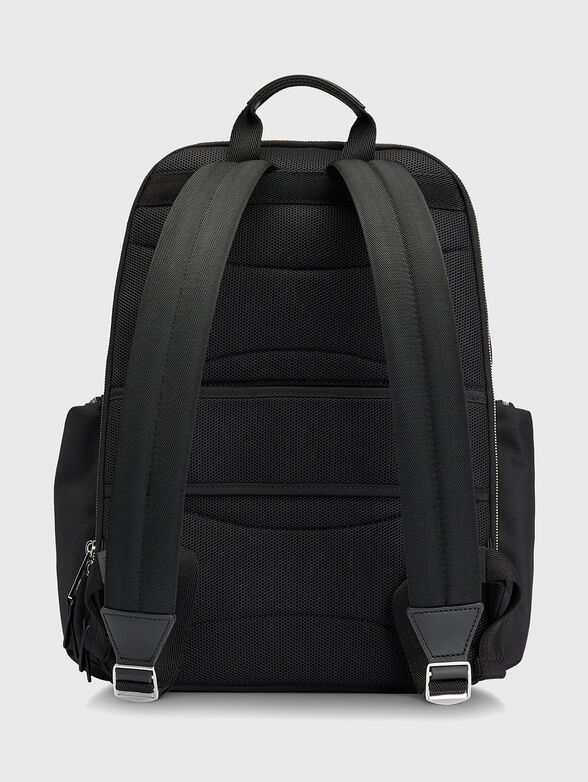 Black backpack with side pockets - 4