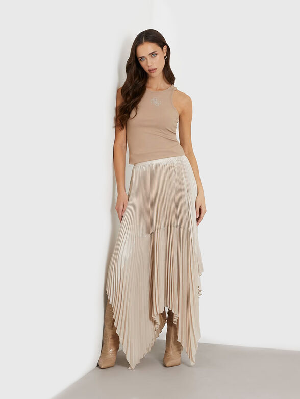 IRINA symmetric pleated skirt - 4