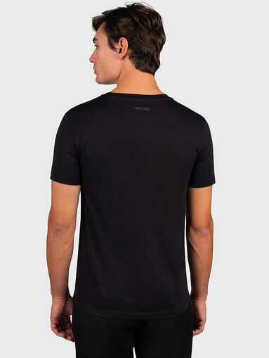 T-shirt with logo print and metal detail - 4