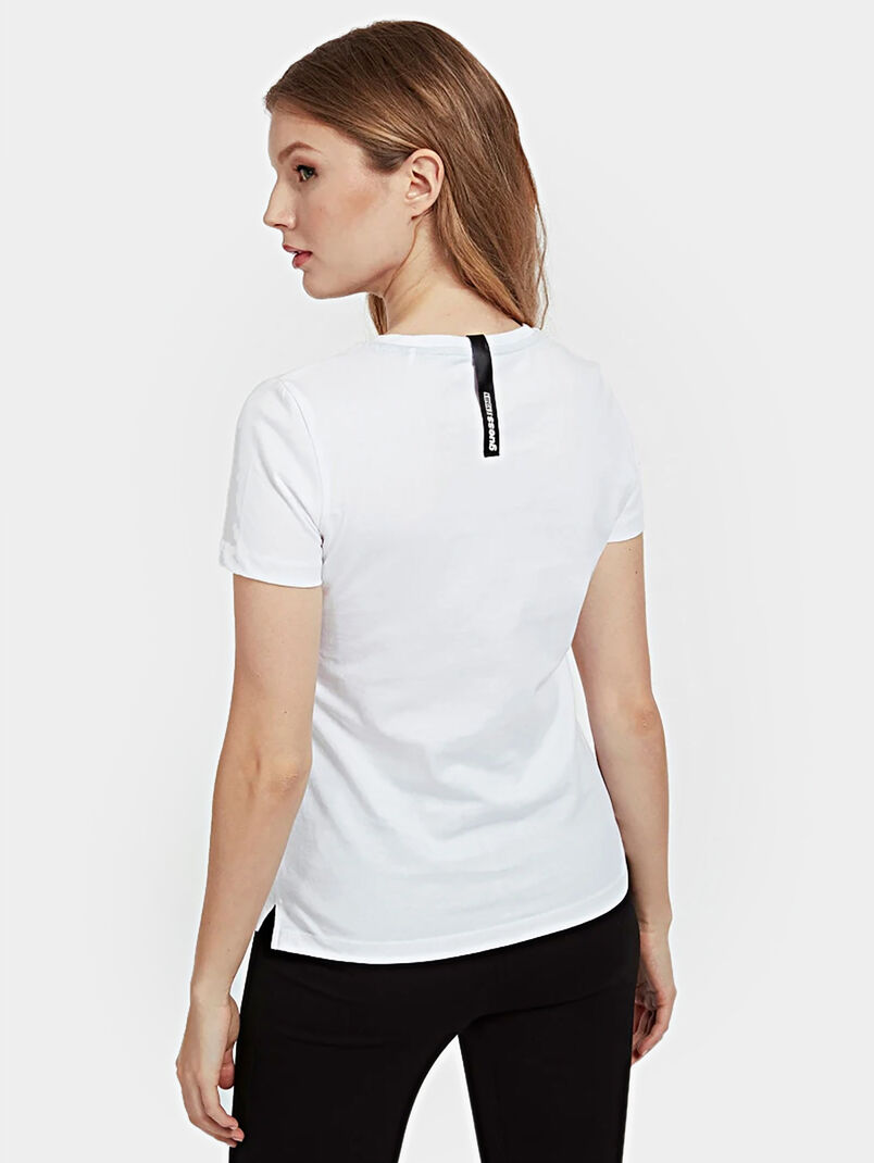 RAFAELA Black cotton t-shirt - 3