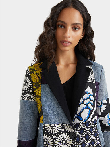 Coat denim patch - 5