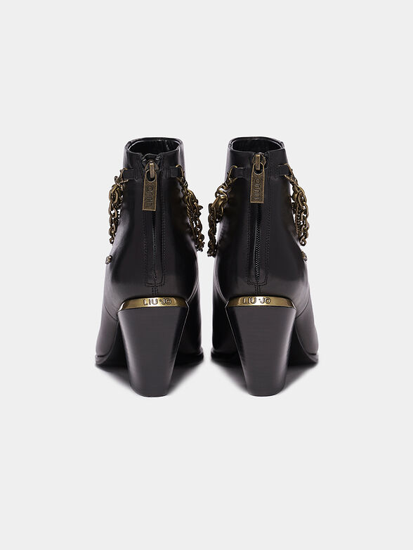 JADE Genuine leather ankle boots - 4
