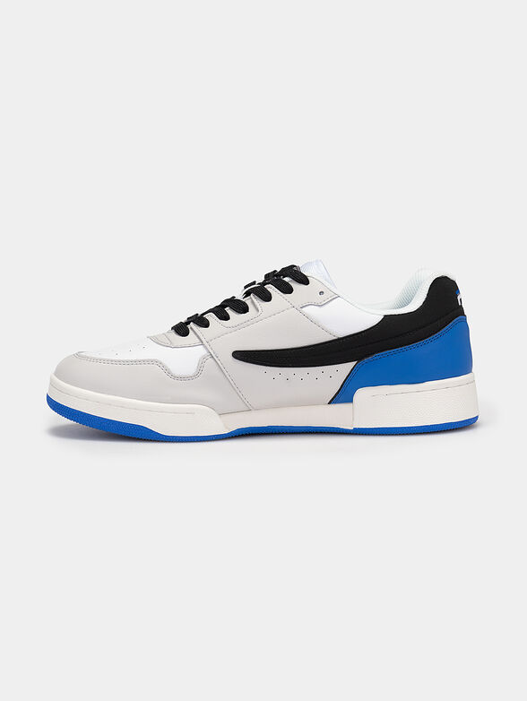 ARCADE CB leather sneakers with blue accents - 4
