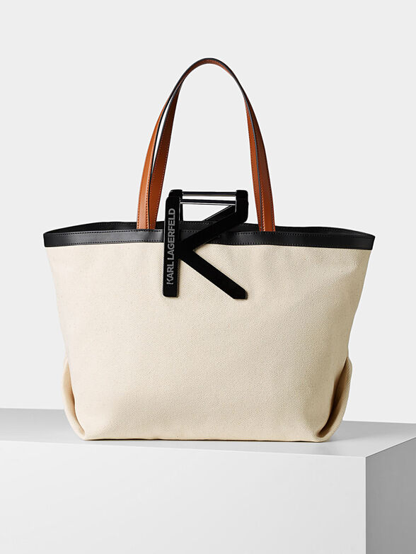 K/KARL canvas tote bag - 1