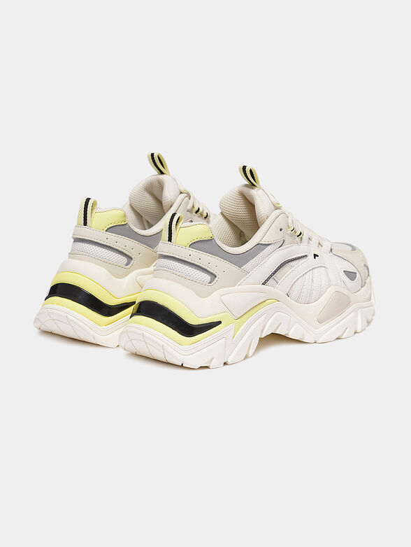 ELECTROVE sneakers in beige - 2