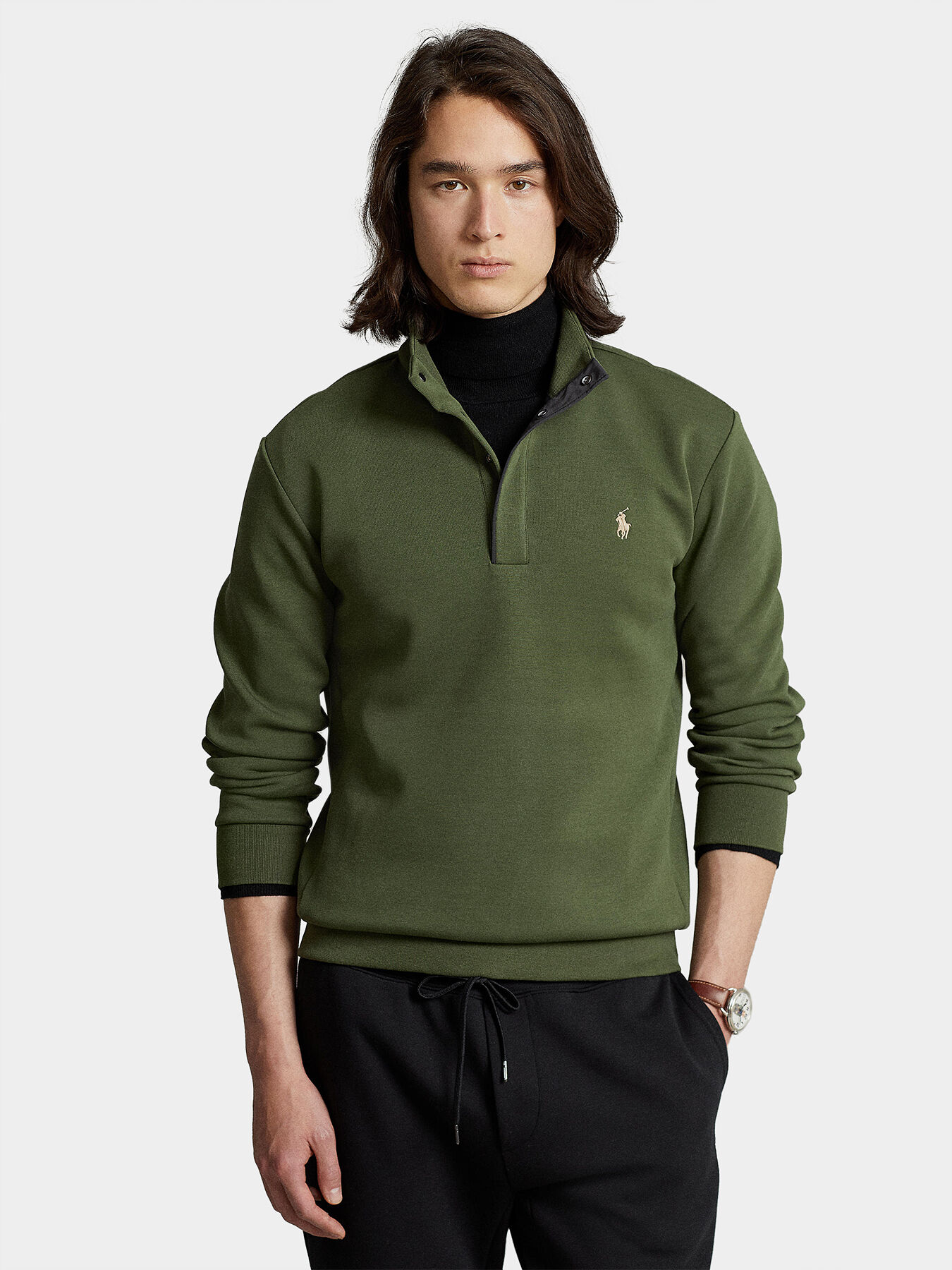 【関税&送料込】Polo Ralph Lauren Cotton Blend Sweatshrit Polo Ralph Lauren Cotton-Blend Jersey Sweatshirt | TheHut.com