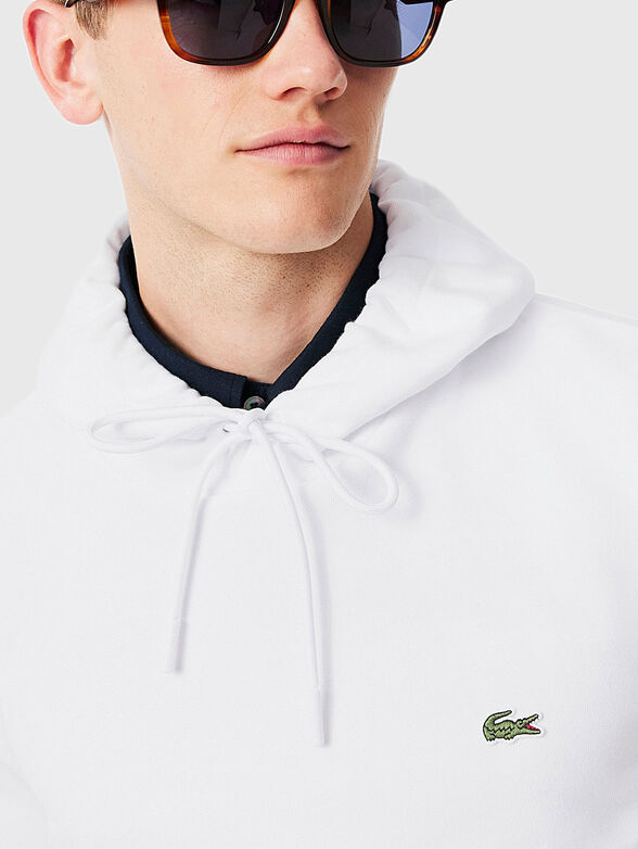Cotton fleece hoodie - 4