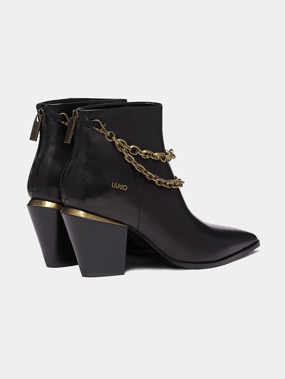 JADE Genuine leather ankle boots - 3