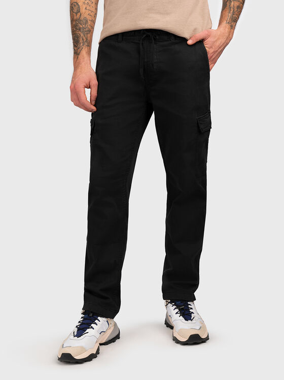 Black cargo pants - 1