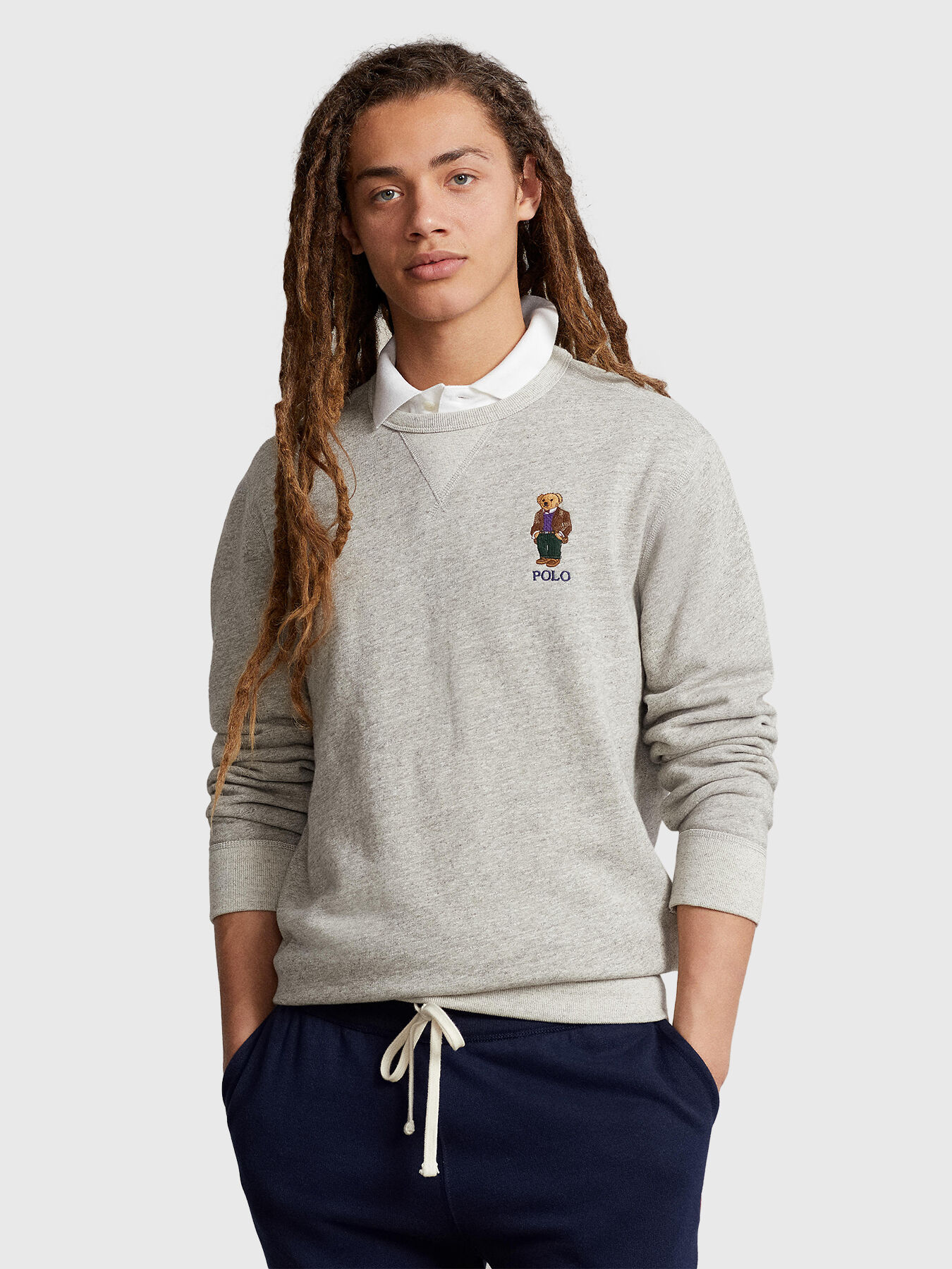POLO BEAR grey sweatshirt brand POLO RALPH LAUREN Globalbrandsstore en