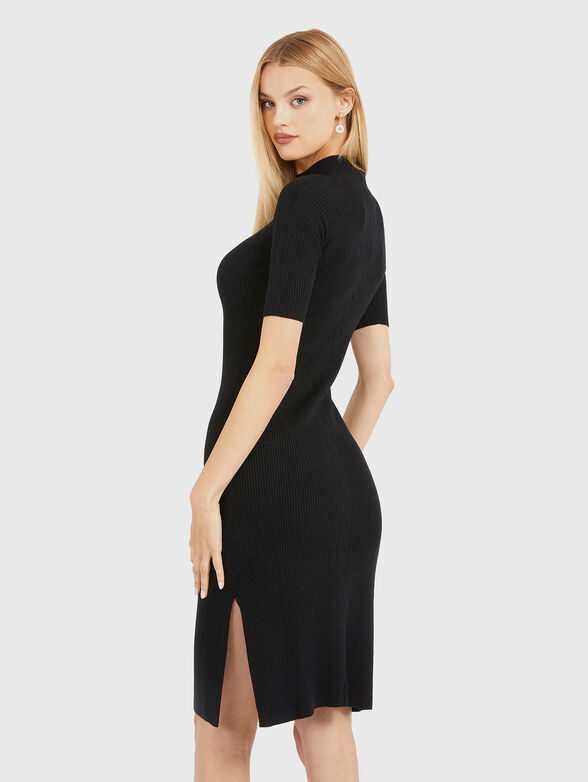 ARIELLE black knitted dress  - 2