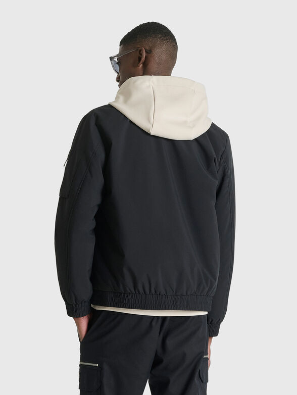 Bomber jacket with accent pocket  - 2