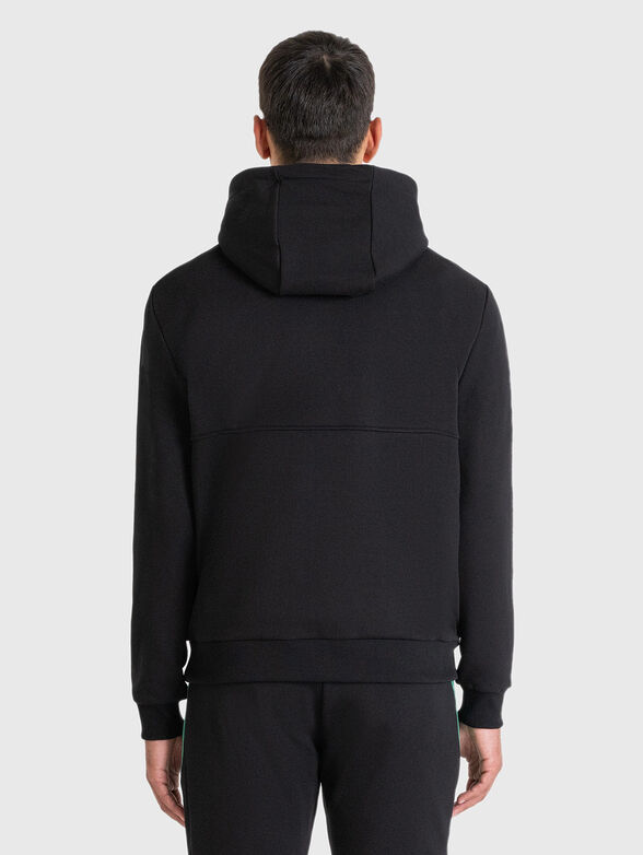 Sweatshirt with embossed logo accent - 2