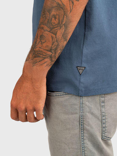 PARADISE cotton T-shirt with accent print - 5