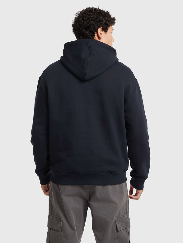 Cotton hoodie with details - 3