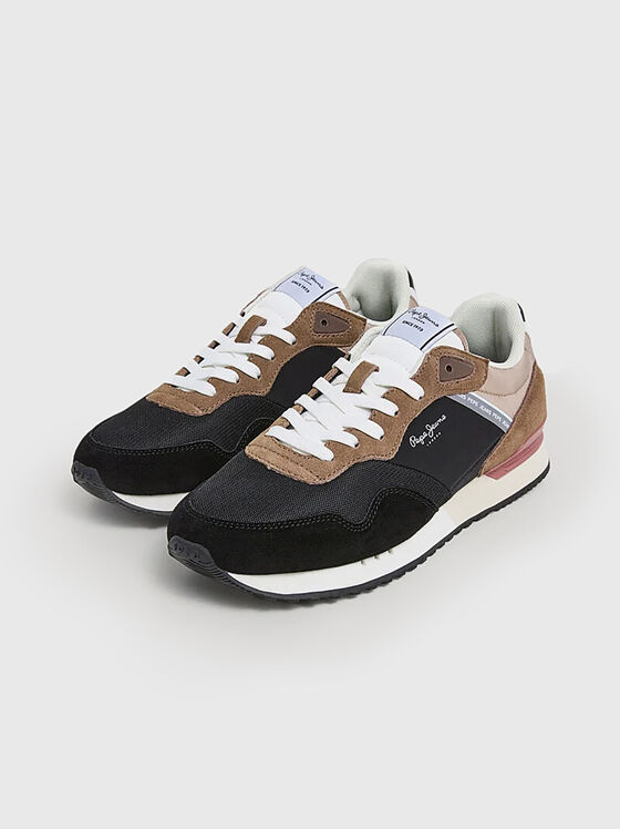 Обувки LONDON CLASS с контрастни детайли - 2