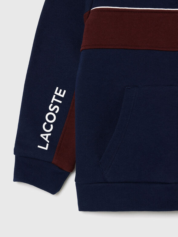 Sweatshirt with contrasting stripes - 4