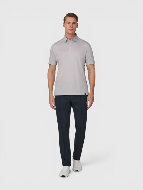 Slim-fit trousers with crease - 4