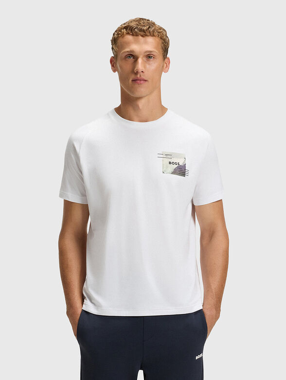 T-shirt with contrasting details - 1