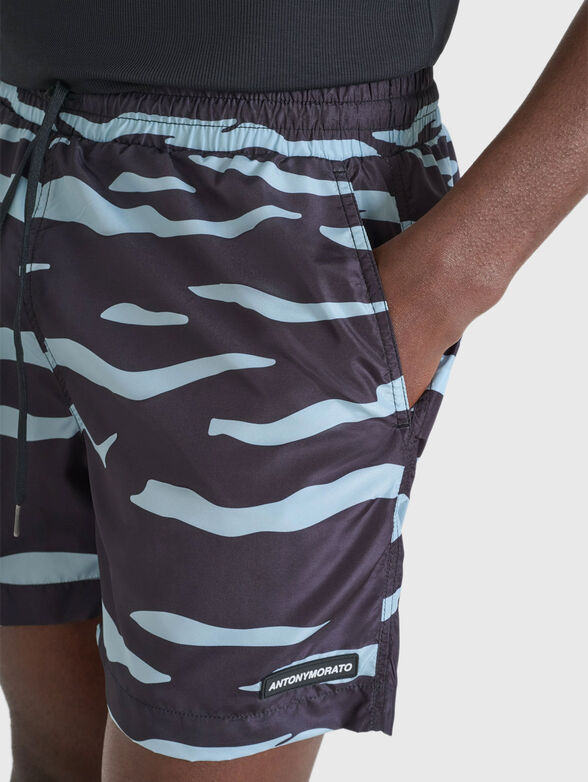 Printed beach shorts - 3