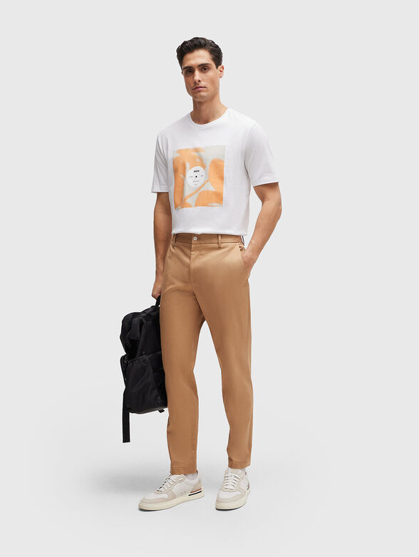 TIBURT cotton black T-shirt with print - 2