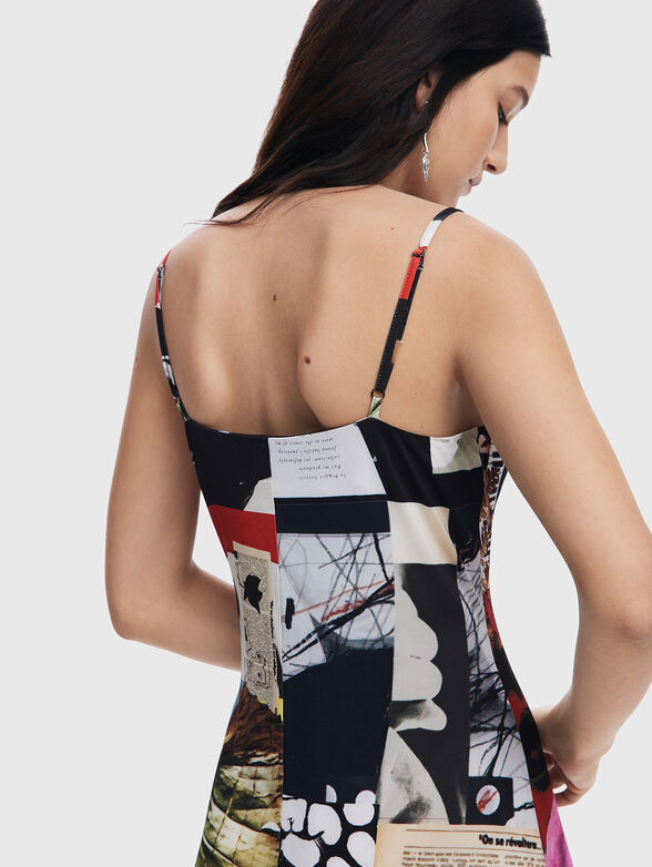 MR. CHRISTIAN LACROIX dress with print  - 3