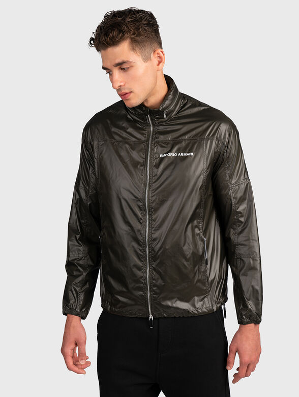 Jacket with logo detail on the back - 1