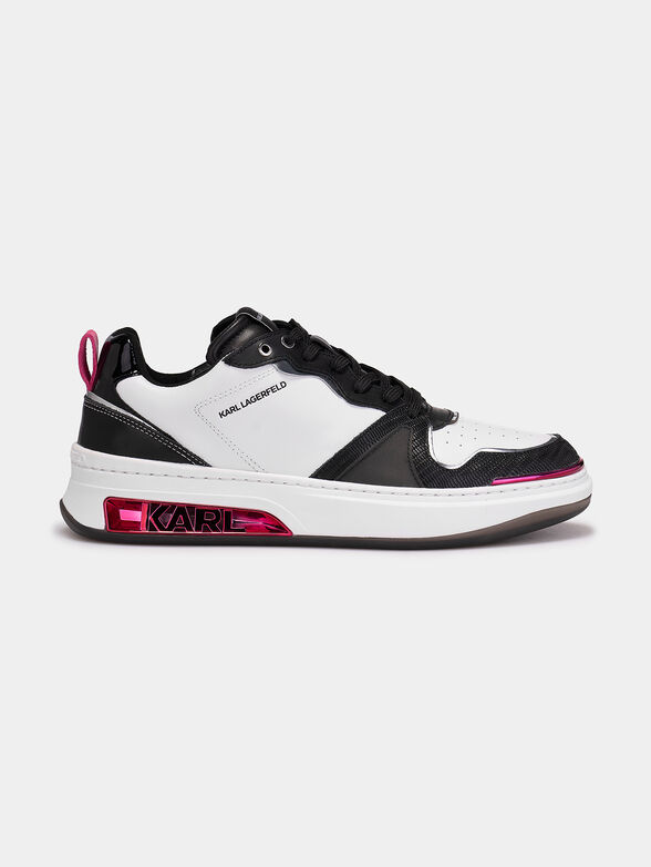 ELEKTRA Sneakers with accents in fuxia - 1