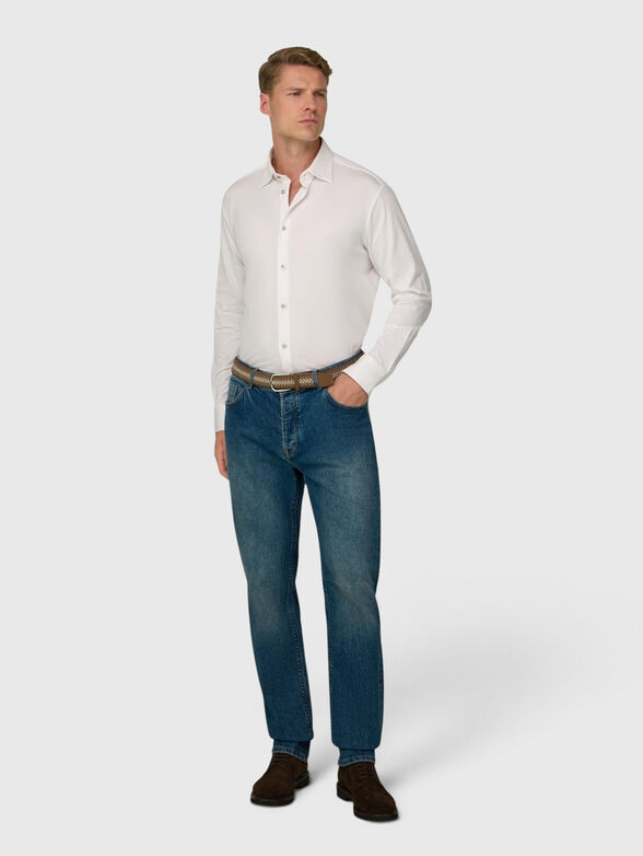 Regular fit silk shirt - 1