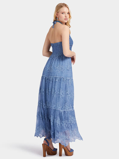 VANDA dress in blue color - 2