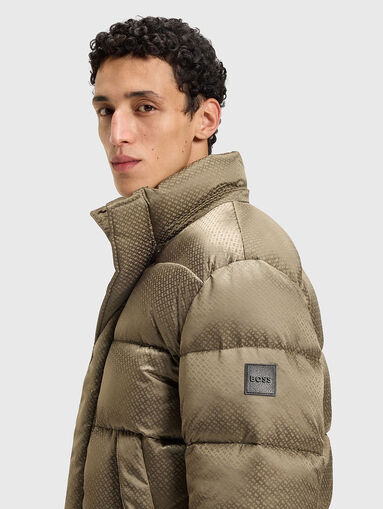Jacket with removable hood and pockets - 4