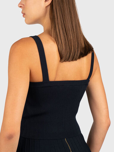 EMMIE short top with golden details - 5