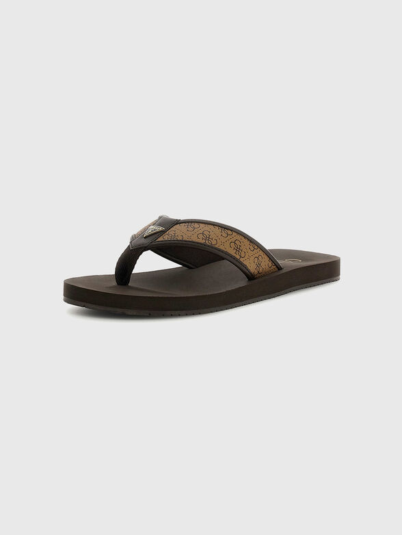 DINGLE slippers in brown - 2