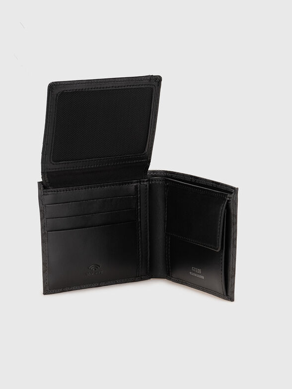 Monogram logo print wallet  - 4