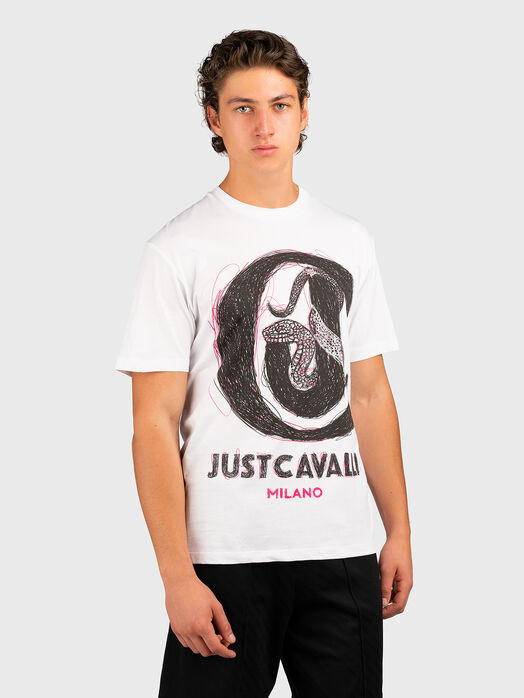 SNAKE LOGO T-shirt