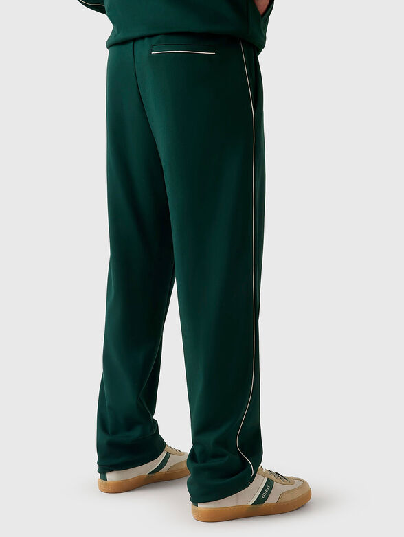 Sports trousers  with accent trim - 2