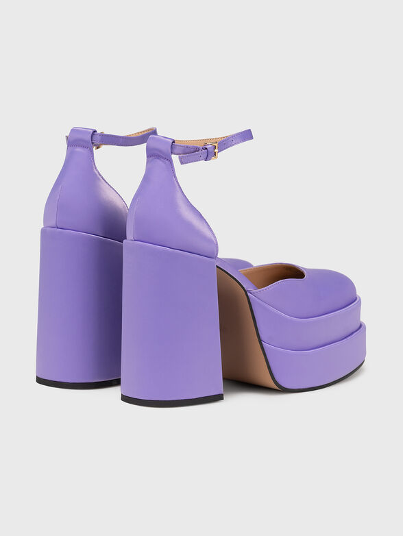 CHARLIZE black satin sandals - 3