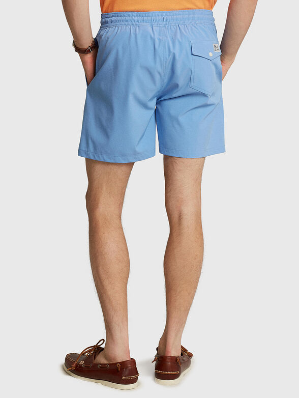 Beach shorts in light blue - 2