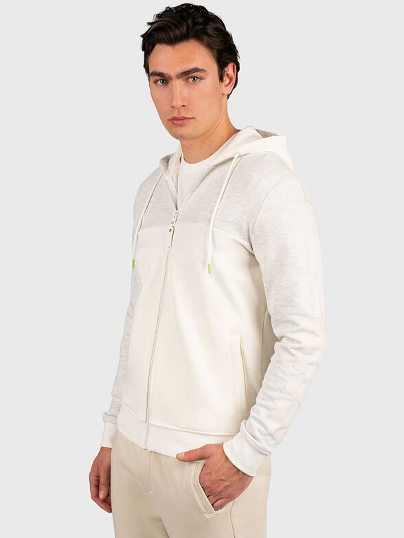 DERRICK sweatshirt with hood and zip - 1