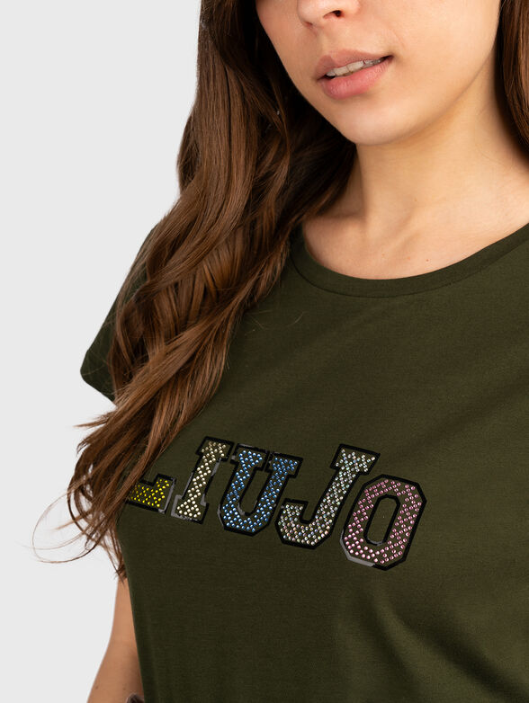 T-shirt with logo detail - 4