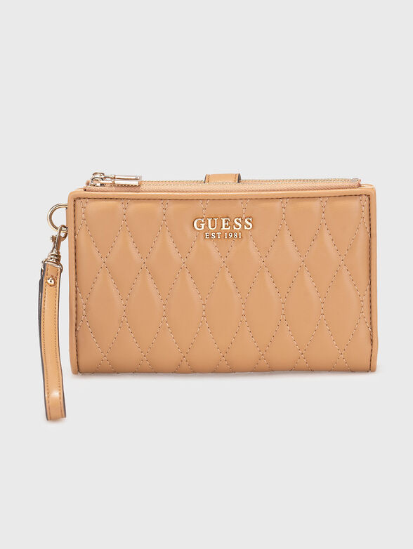 VALLA wallet with quilted effect - 1