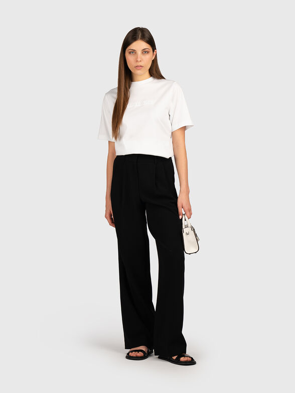 Cotton T-shirt with logo - 2