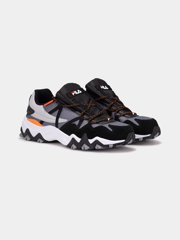 TRAIL-R CB Sneakers with mix of textures - 2