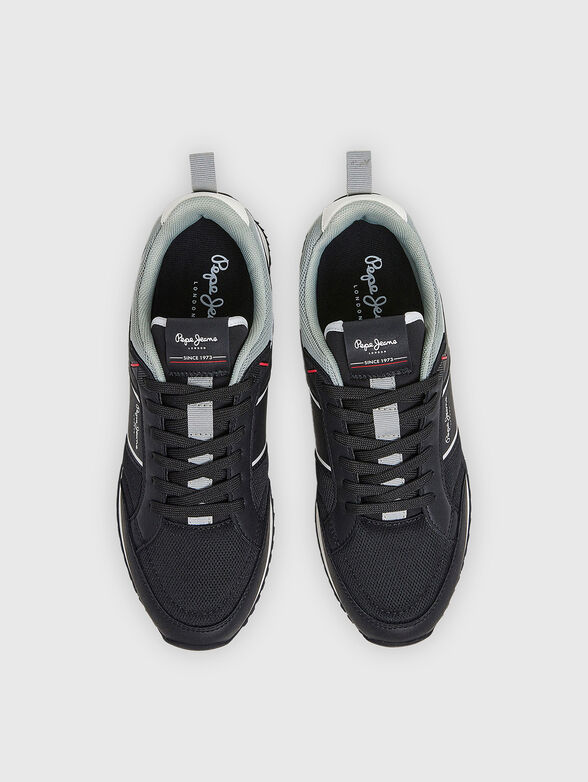 DUBLIN BRAND black sports shoes - 5
